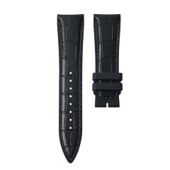 【仿鳄鱼皮纹】维瑞亚VAGENARI橡胶表带适用于积家大师39mm