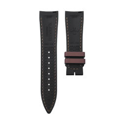 【仿鳄鱼皮纹】维瑞亚VAGENARI橡胶表带适用于积家大师39mm