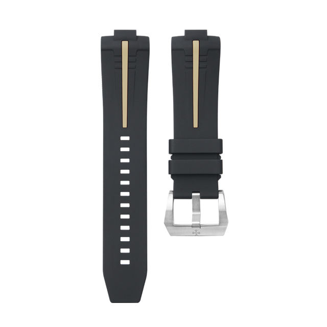 维瑞亚VAGENARI 橡胶表带适用于沛纳海Pam01312 Pam01313 Pam01314 专用胶带