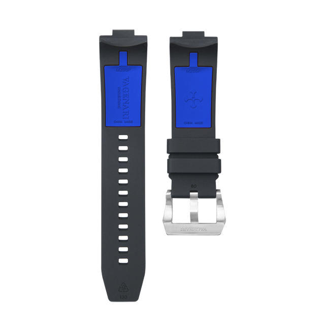 维瑞亚VAGENARI 橡胶表带适用于沛纳海Pam01312 Pam01313 Pam01314 专用胶带
