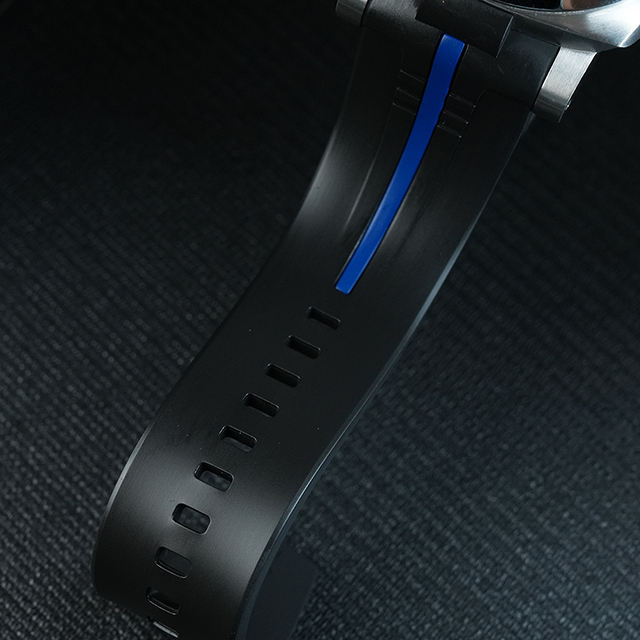 维瑞亚VAGENARI 橡胶表带适用于沛纳海Pam01312 Pam01313 Pam01314 专用胶带