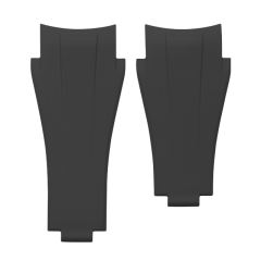 维瑞亚橡胶表带适用于劳力士鬼王 126660 136660