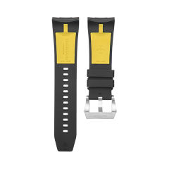 维瑞亚 橡胶表带适用于沛纳海Luminor Marina PAM422 47毫米表径