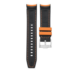 维瑞亚VAGENARI橡胶表带适用于OMEGA海马300潜水计时44毫米