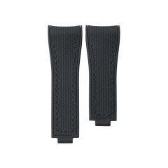 维瑞亚网格纹橡胶表带适用于劳力士潜航者41mm 126610 126613 124060