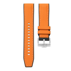 维瑞亚VAGENARI橡胶表带适用于OMEGA海马300潜水计时44毫米