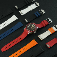 维瑞亚橡胶表带适用于帝舵2024年新款碧湾41mm M7941A1A0RU