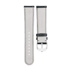 维瑞亚平头通用款头层皮真皮表带表耳宽度20mm-23mm （手工缝线）