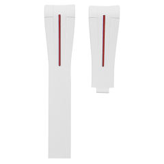 维瑞亚橡胶表带适用于劳力士游艇II44mm116680.116681.116688折叠扣