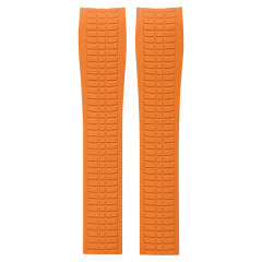 维瑞亚橡胶表带适用于 Aquanaut 5167A、5167R  钢壳 玫瑰金壳