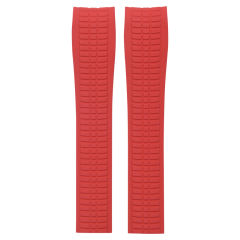 维瑞亚橡胶表带适用于 Aquanaut 5167A、5167R  钢壳 玫瑰金壳