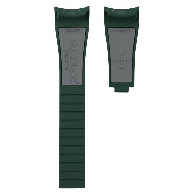 维瑞亚橡胶表带适用于劳力士恒动 124300 41mm