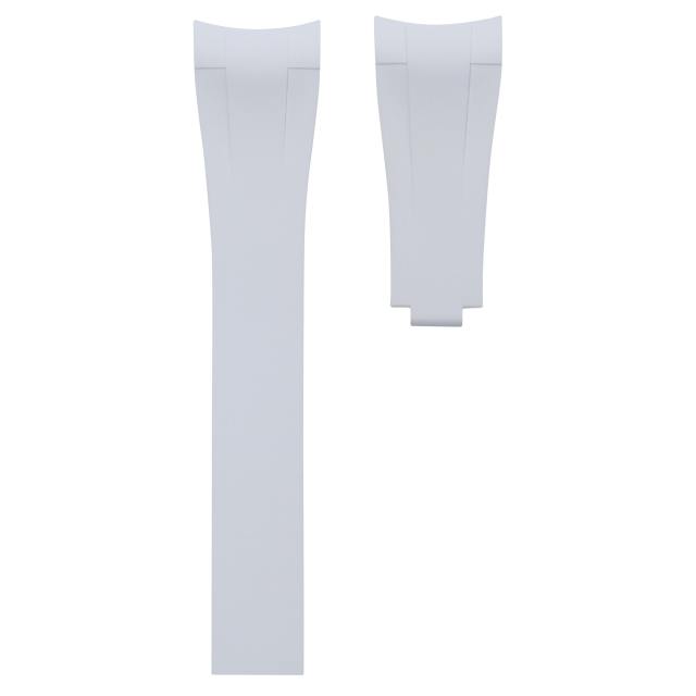 维瑞亚橡胶表带适用于劳力士恒动 124300 41mm