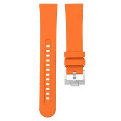 双色平头通用橡胶表带