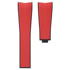 Vagenari维瑞亚橡胶表带适用于劳力士纵航者336934.336933