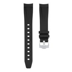 维瑞亚橡胶表带针扣款适用于劳力士女款日志31mm手表型号ref.27.....