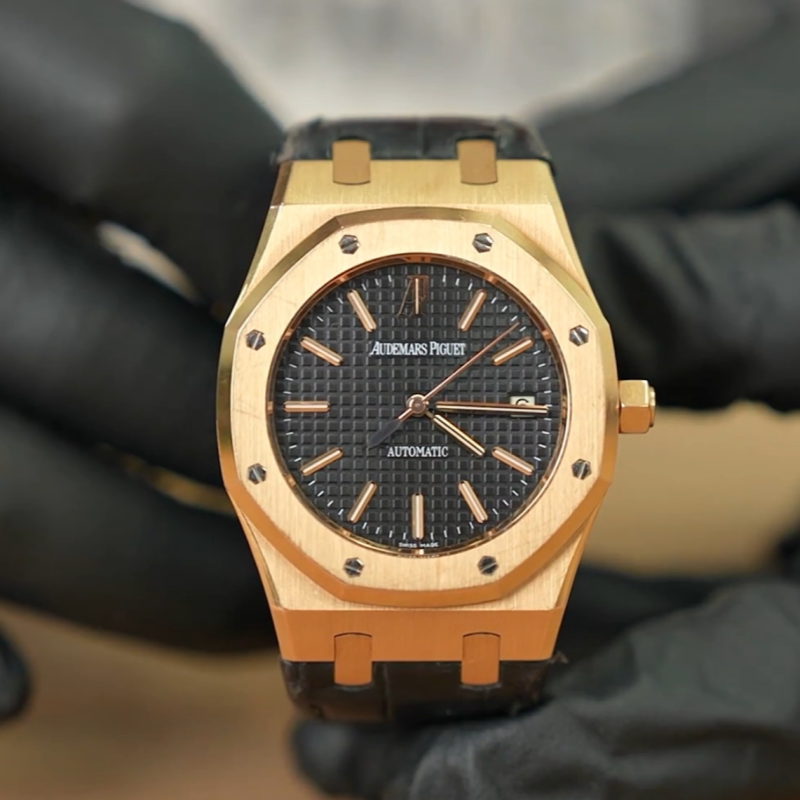 Vagenari维瑞亚橡胶表带适用于爱彼皇家橡树39mm15300 OR