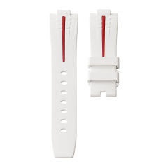 维瑞亚橡胶表带适用于沛纳海庐米诺杜尔Luna Rossa Pam1306女款