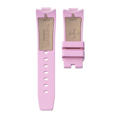 维瑞亚橡胶表带适用于沛纳海庐米诺杜尔Luna Rossa Pam1306女款