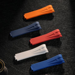 维瑞亚橡胶表带适用于劳力士格林尼治 126710 126720 三板带专用款(该款胶带无法匹配五珠链带款)