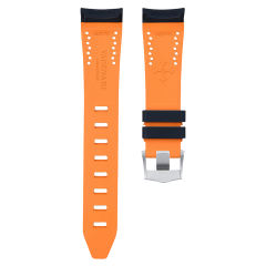 维瑞亚VAGENARI橡胶表带适用于OMEGA超霸月之暗面44.25mm（老款一代）