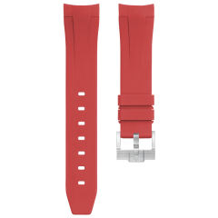 维瑞亚橡胶表带适用于劳力士老款海使陶瓷 4000 40mm 116600