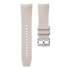 维瑞亚橡胶表带适用于劳力士海使陶瓷 43mm 126600 126603