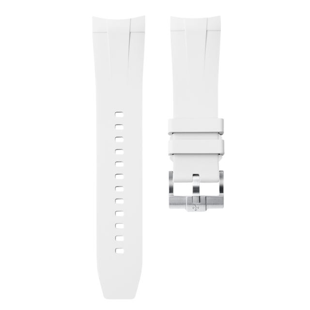 维瑞亚橡胶表带适用于劳力士海使陶瓷 43mm 126600 126603