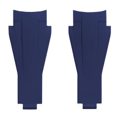 维瑞亚橡胶表带适用于劳力士鬼王 44mm 陶瓷圈116660