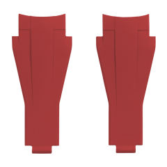 维瑞亚橡胶表带适用于劳力士鬼王 44mm 陶瓷圈116660