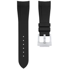 维瑞亚橡胶表带适用于领潜钛壳42mmM25600 M25610