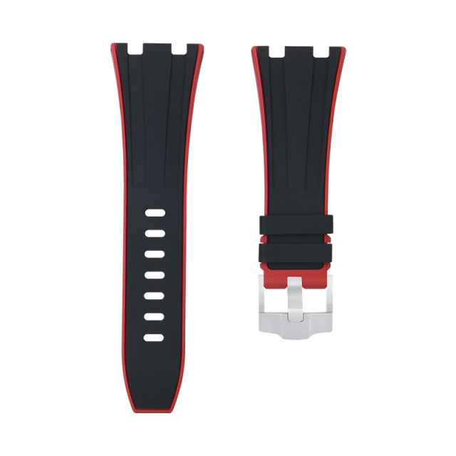 【经典双色】维瑞亚双色橡胶表带适用于皇家橡树离岸42mm