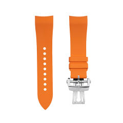 Vagenari维瑞亚 橡胶表带 适用于宝珀五十寻5054专用款43mm