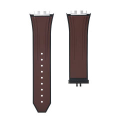 VAGENARI维瑞亚橡胶表带适用于宇舶灵魂42mm一键快拆642