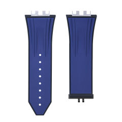 维瑞亚橡胶表带适用于宇舶614灵魂系列MECA-10 45mm