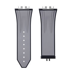 维瑞亚橡胶表带适用于宇舶614灵魂系列MECA-10 45mm