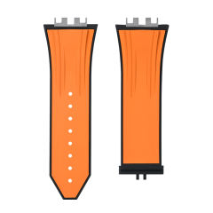 维瑞亚橡胶表带适用于宇舶614灵魂系列MECA-10 45mm