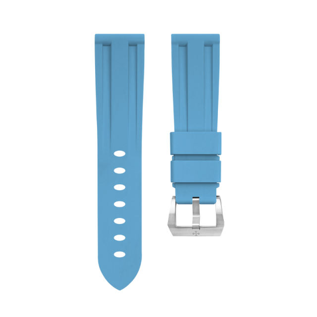 维瑞亚橡胶表带适用于沛纳海40mm 42mm表径