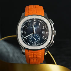 维瑞亚橡胶表带适用于百达翡丽手雷5968