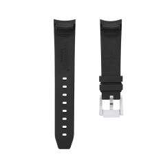 维瑞亚橡胶表带适用于OMEGA海洋宇宙计时45.5mm9300机芯