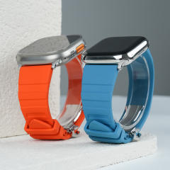 维瑞亚橡胶表带适用于苹果手表Apple Watch 44/45/49mm