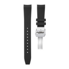 维瑞亚橡胶表带适用IWC老款葡计40.9密底IW371446.IW371445.IW371447等