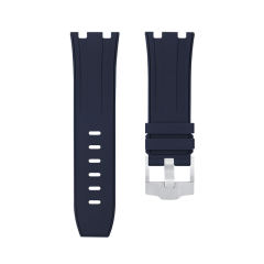 【双色】维瑞亚橡胶表带适用于皇家橡树离岸潜水 42mm 15710.15703.26703