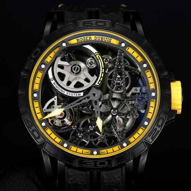 维瑞亚 适用于罗杰杜彼王者系列45MM表径 手表把头胶圈