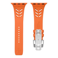 维瑞亚橡胶表带 鲨鱼腮 适用于苹果手表Apple Watch 44/45/49mm