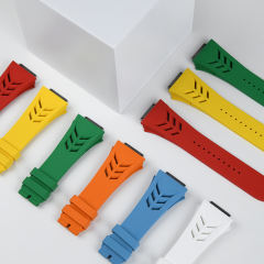 维瑞亚橡胶表带适用于RM050-01