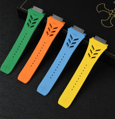 维瑞亚橡胶表带适用于RM050-01