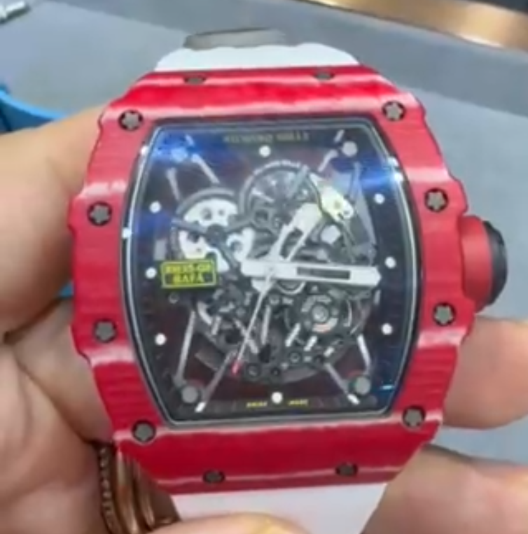 维瑞亚橡胶表带适配RM035-02