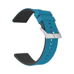 维瑞亚双色平头通用款胶带适用于宝珀五十寻5054 5200 43mm表径