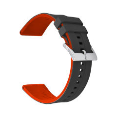 维瑞亚双色平头通用款胶带适用于宝珀五十寻5054 5200 43mm表径